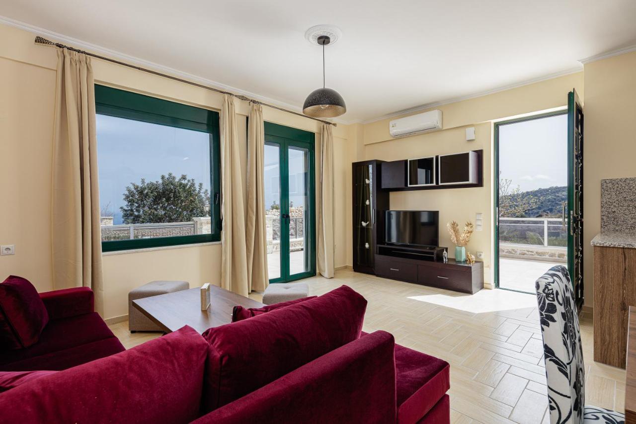 Galini House Apartment Tria Monastiria ภายนอก รูปภาพ
